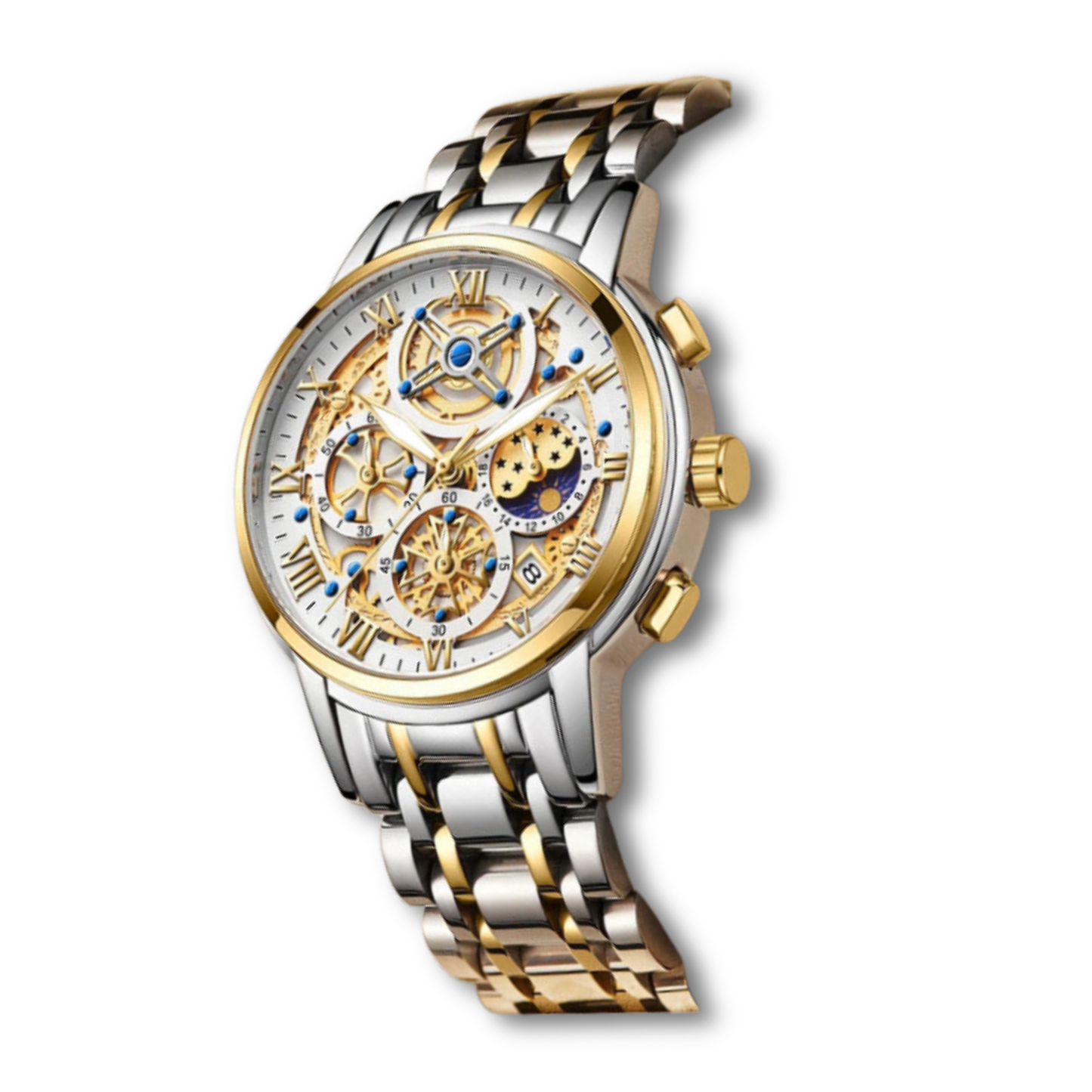 LIGE - Sport Luxury Elegant Gold/White